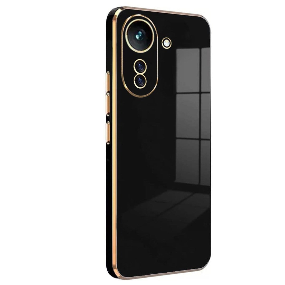 Redmi 13C Kılıf Volet Silikon - Siyah