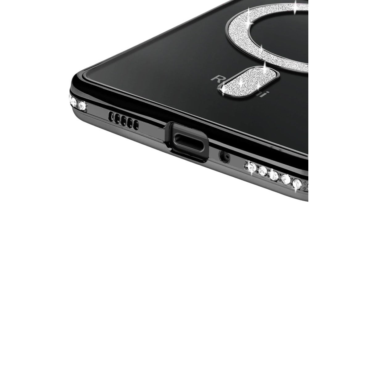 Redmi 14C Joke Simli Magneticsafe Kılıf - Siyah