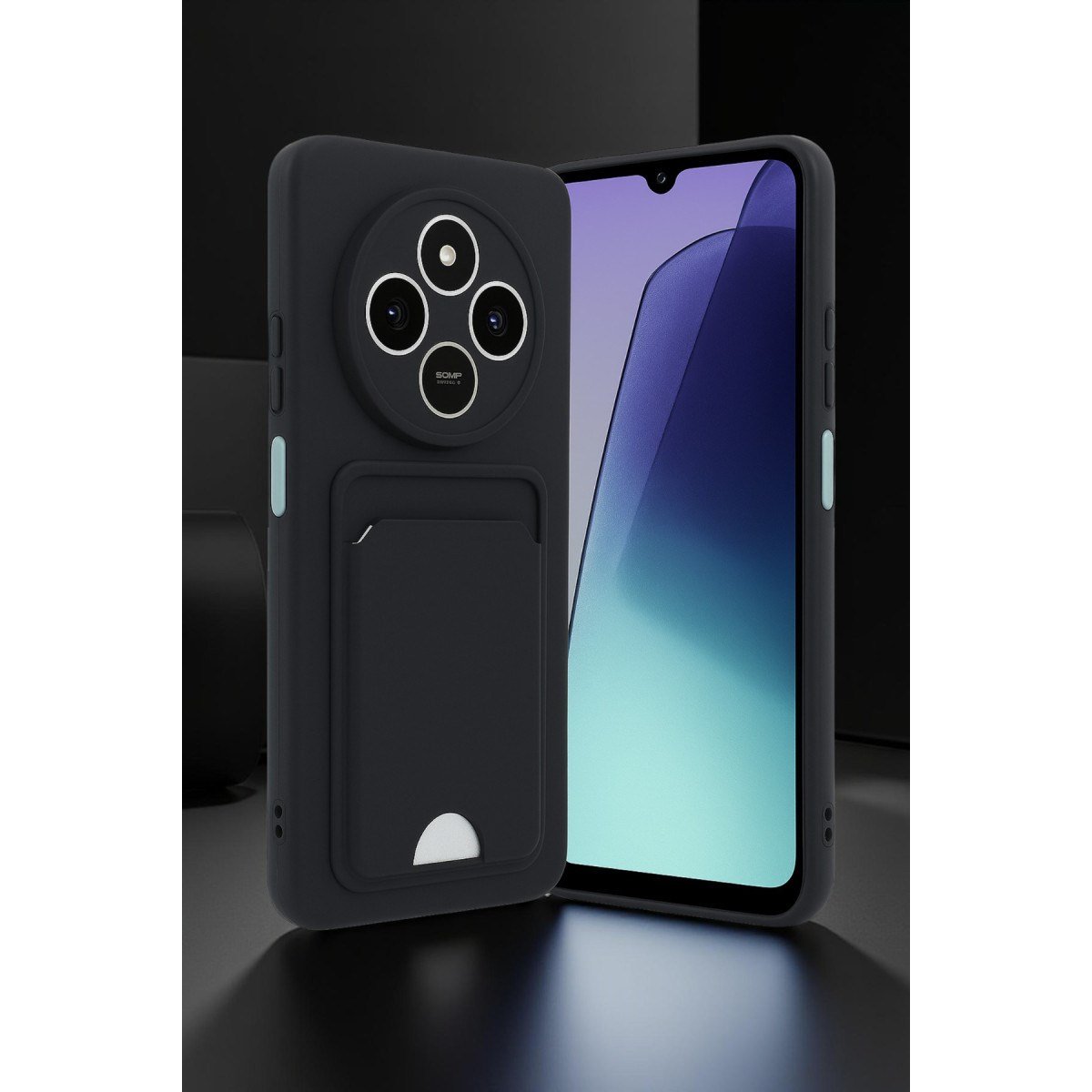 Redmi 14C Kelvin Kartvizitli Silikon - Siyah