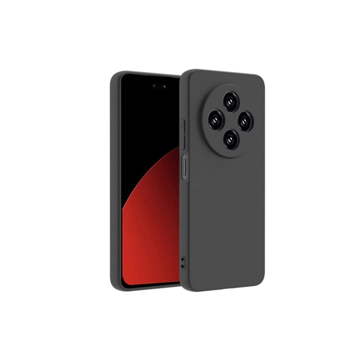 Redmi 14C Kılıf First Silikon - Siyah