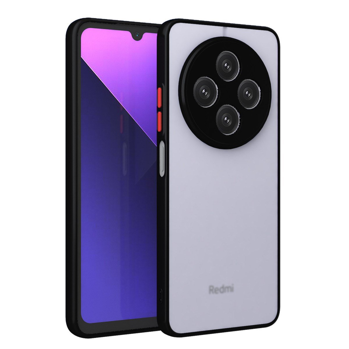 Redmi 14C Kılıf Montreal Silikon Kapak - Siyah