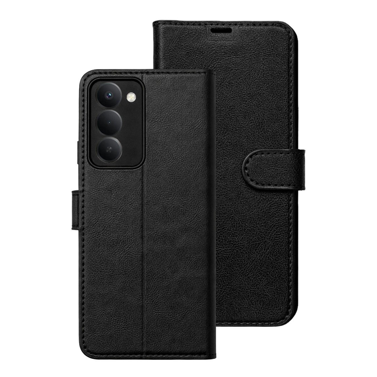 Redmi 15 5G Trend S Plus Kapaklı Kılıf - Siyah