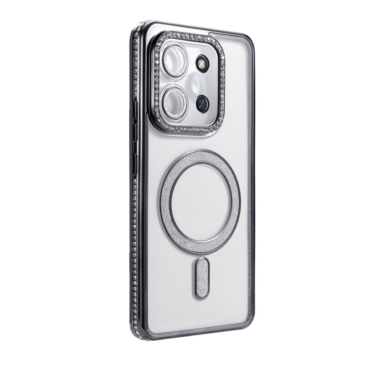 Redmi 15C 4G Joke Simli Magneticsafe Kılıf - Siyah