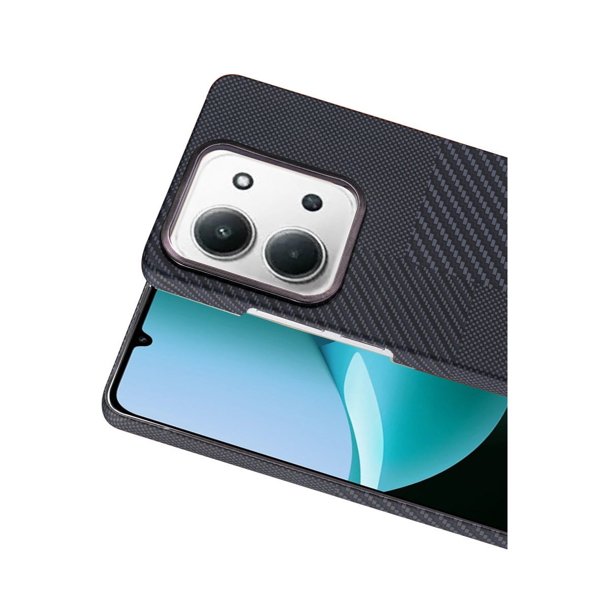 Redmi 15C 4G Vega Magsafe Kapak - Siyah
