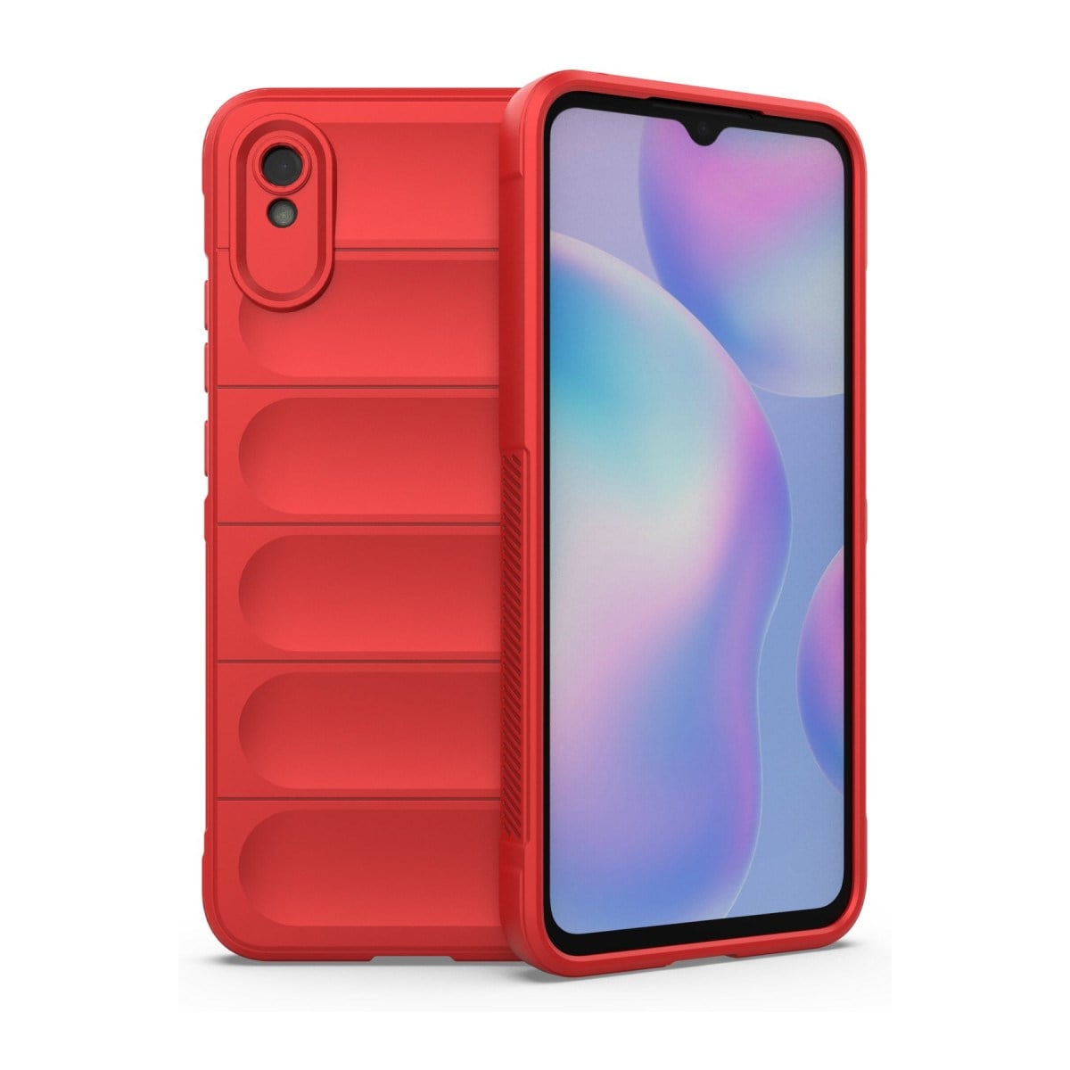 Redmi 9A Kılıf Optimum Silikon - Kırmızı