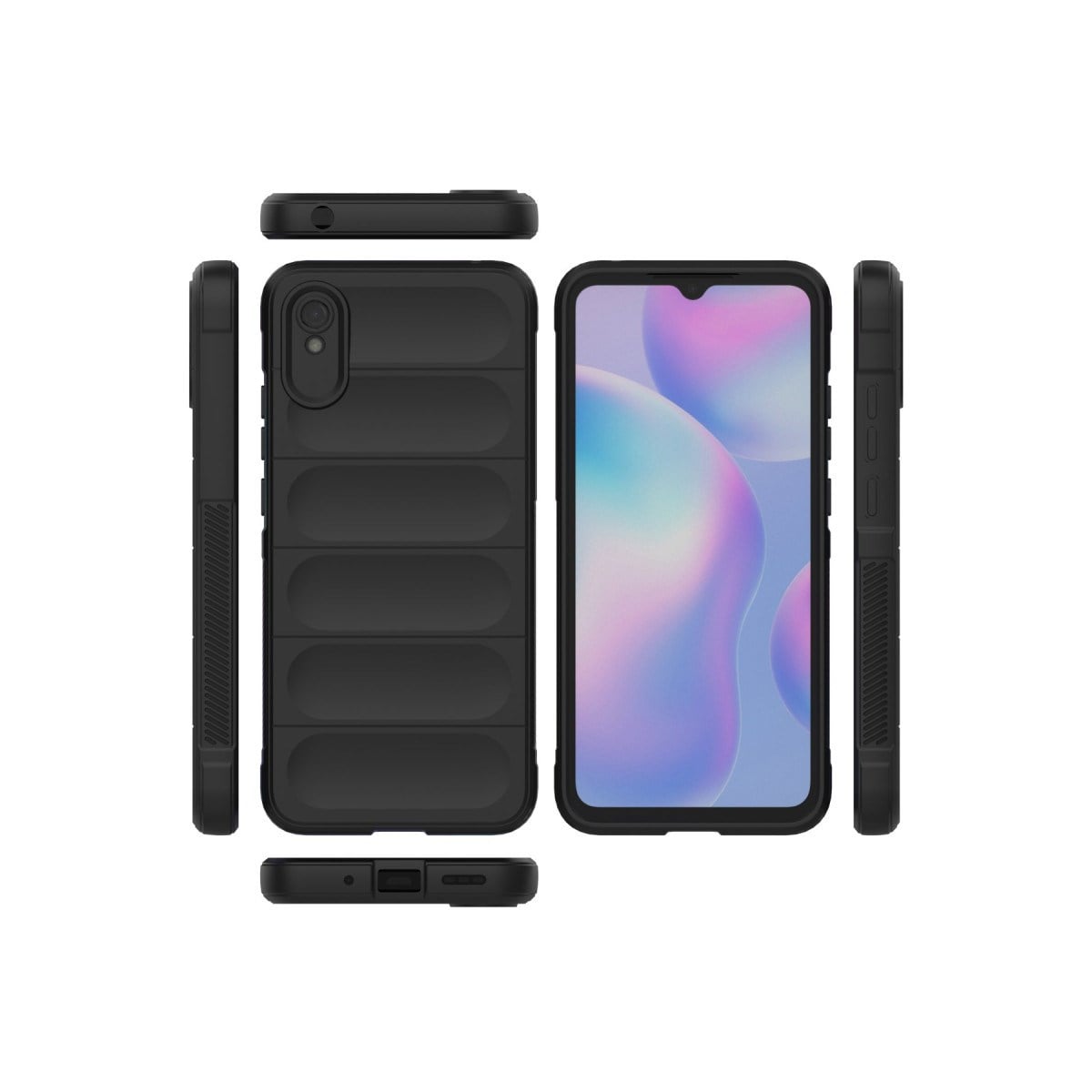 Redmi 9A Kılıf Optimum Silikon - Siyah