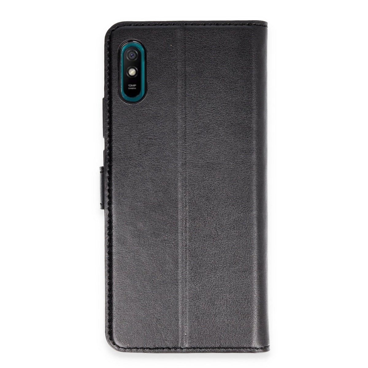 Redmi 9A Kılıf Trend S Plus Kapaklı Kılıf - Siyah