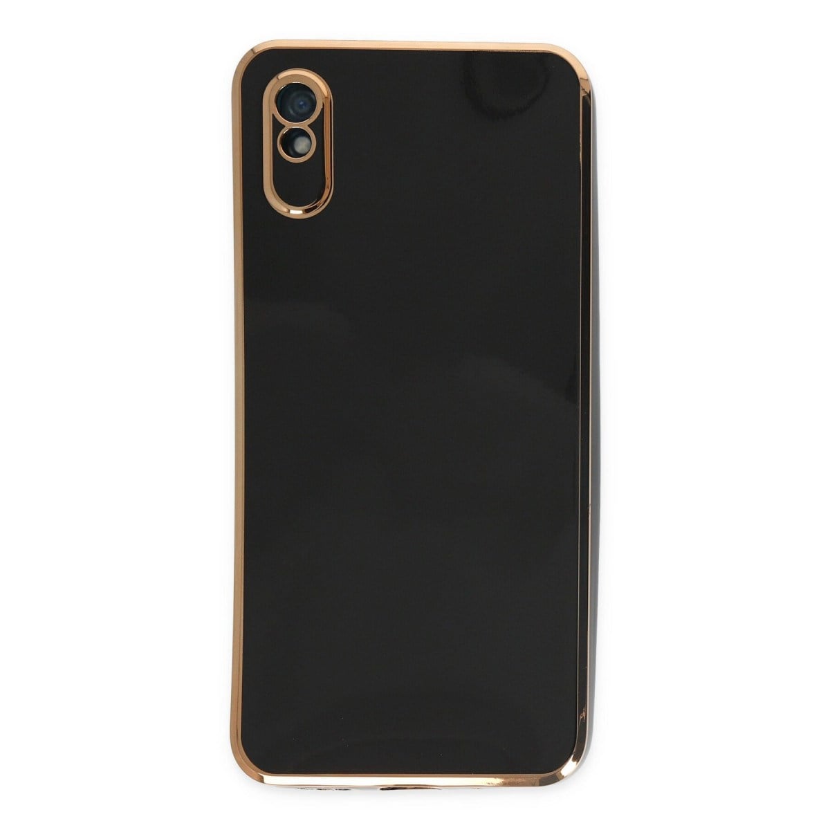 Redmi 9A Kılıf Volet Silikon - Siyah