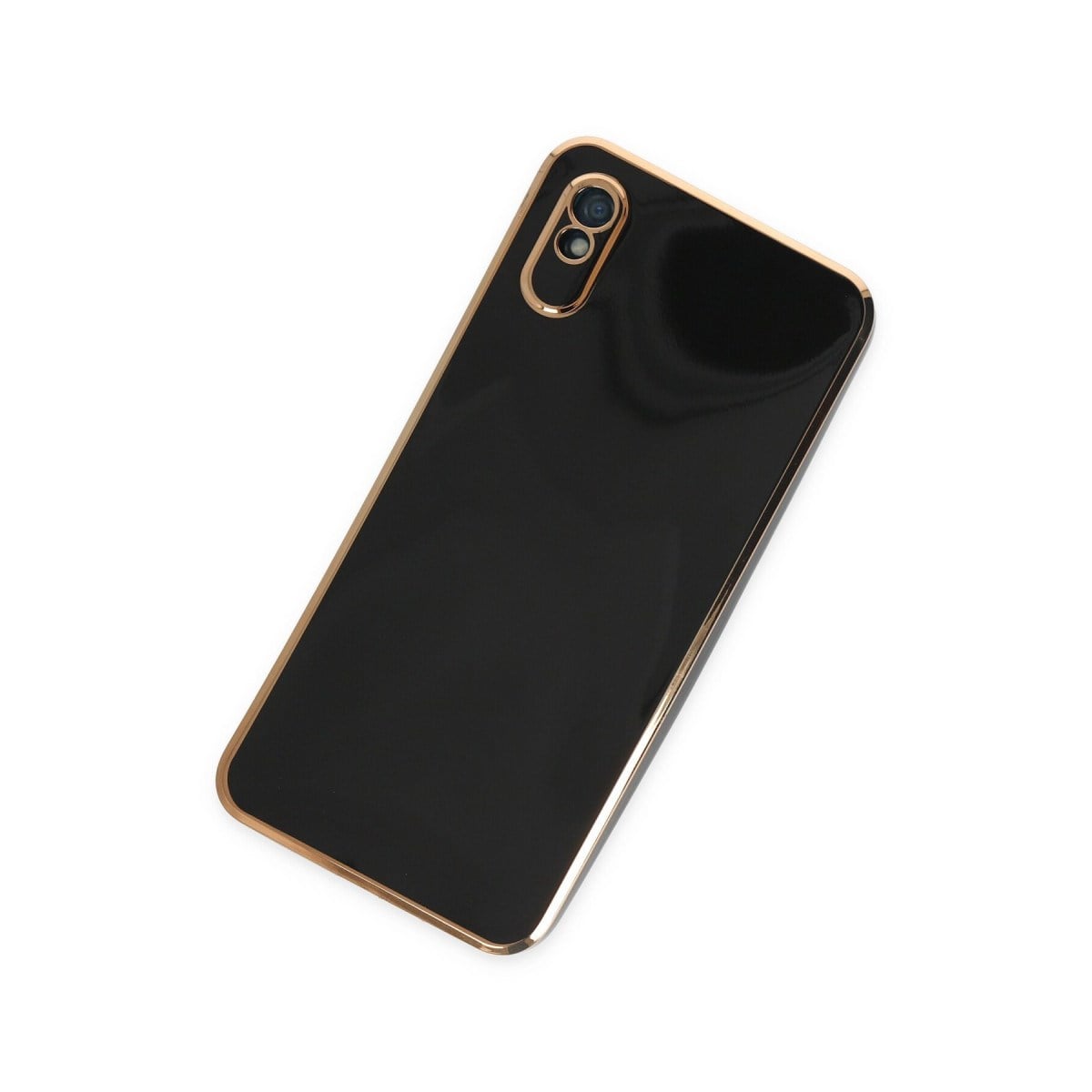 Redmi 9A Kılıf Volet Silikon - Siyah