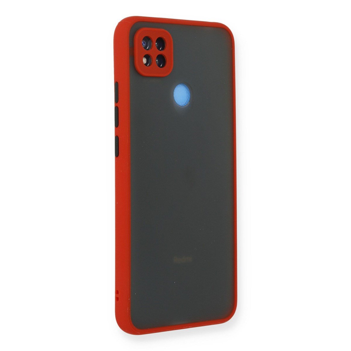 Redmi 9C Kılıf Montreal Silikon Kapak - Kırmızı