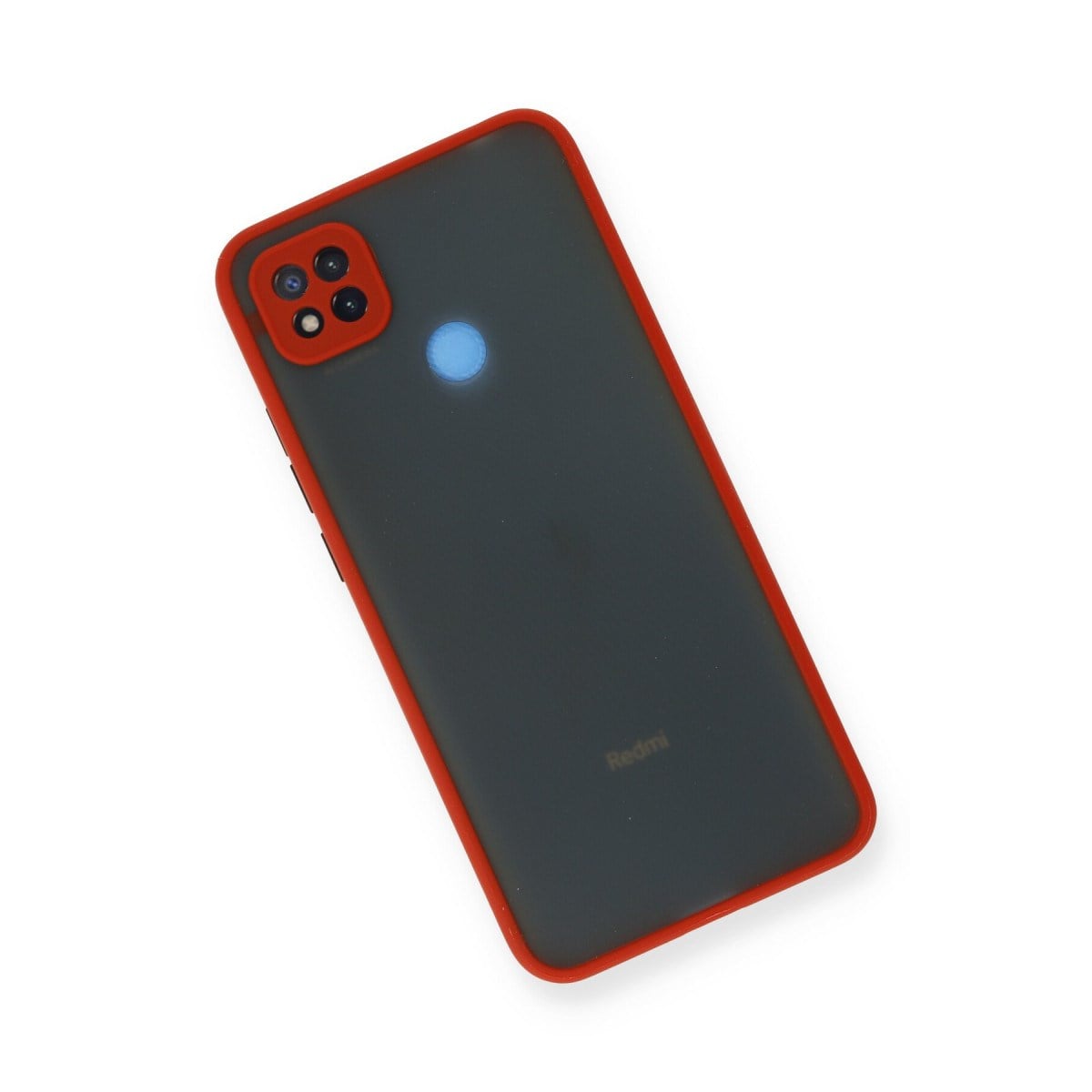 Redmi 9C Kılıf Montreal Silikon Kapak - Kırmızı