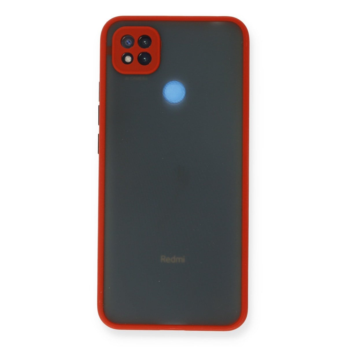 Redmi 9C Kılıf Montreal Silikon Kapak - Kırmızı