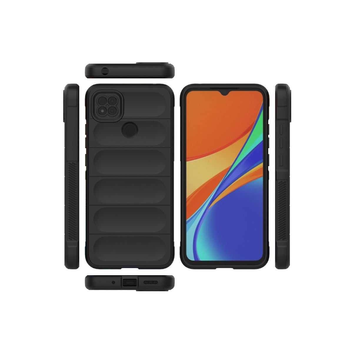 Redmi 9C Kılıf Optimum Silikon - Siyah