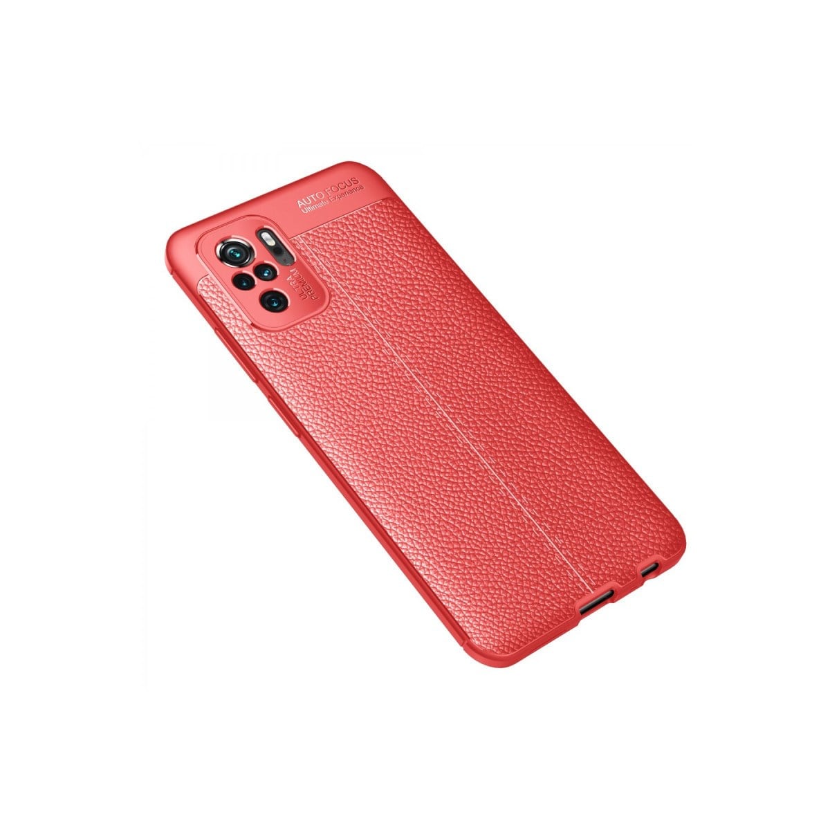Redmi Note 10 Kılıf Auto Focus Kapak - Kırmızı