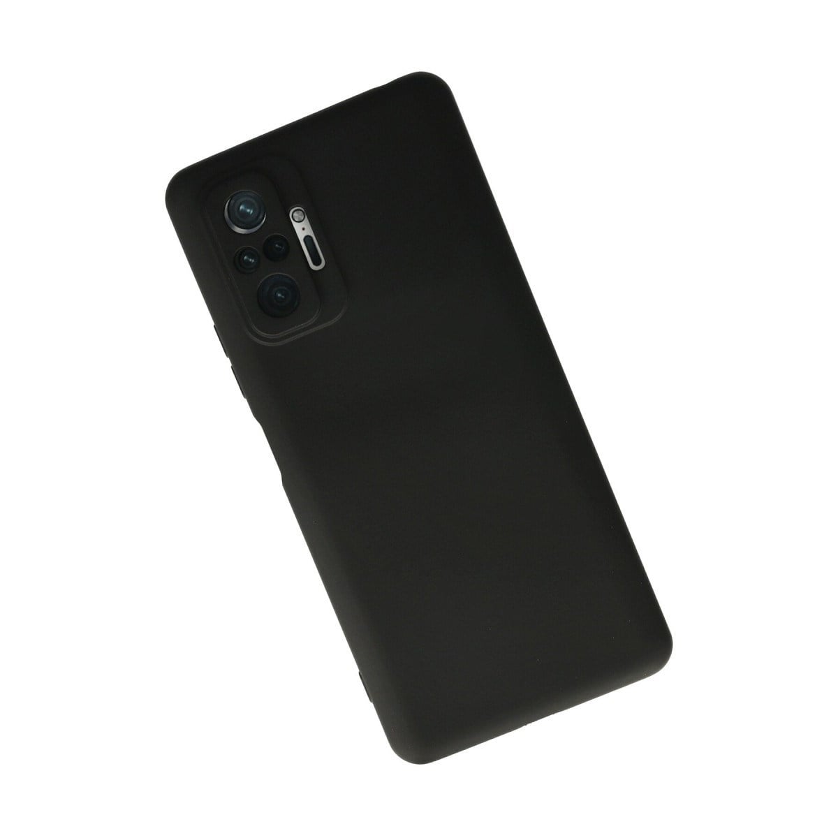 Redmi Note 10 Pro Kılıf Nano içi Kadife Silikon - Siyah