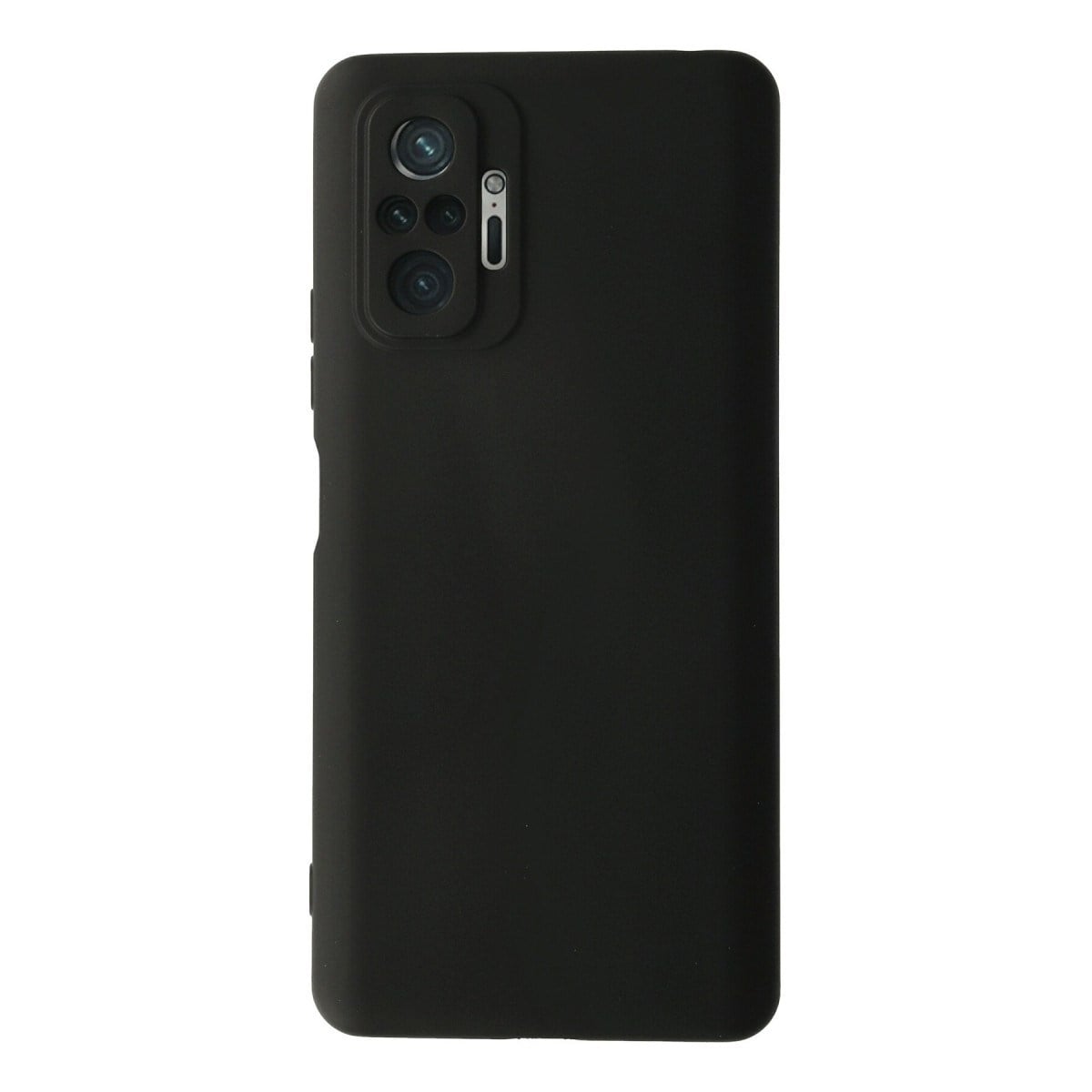 Redmi Note 10 Pro Kılıf Nano içi Kadife Silikon - Siyah