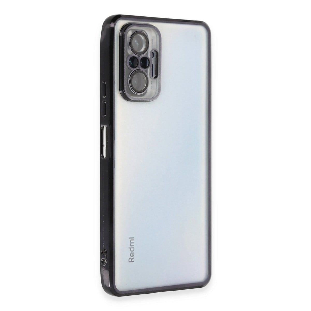 Redmi Note 10 Pro Kılıf Razer Lensli Silikon - Siyah