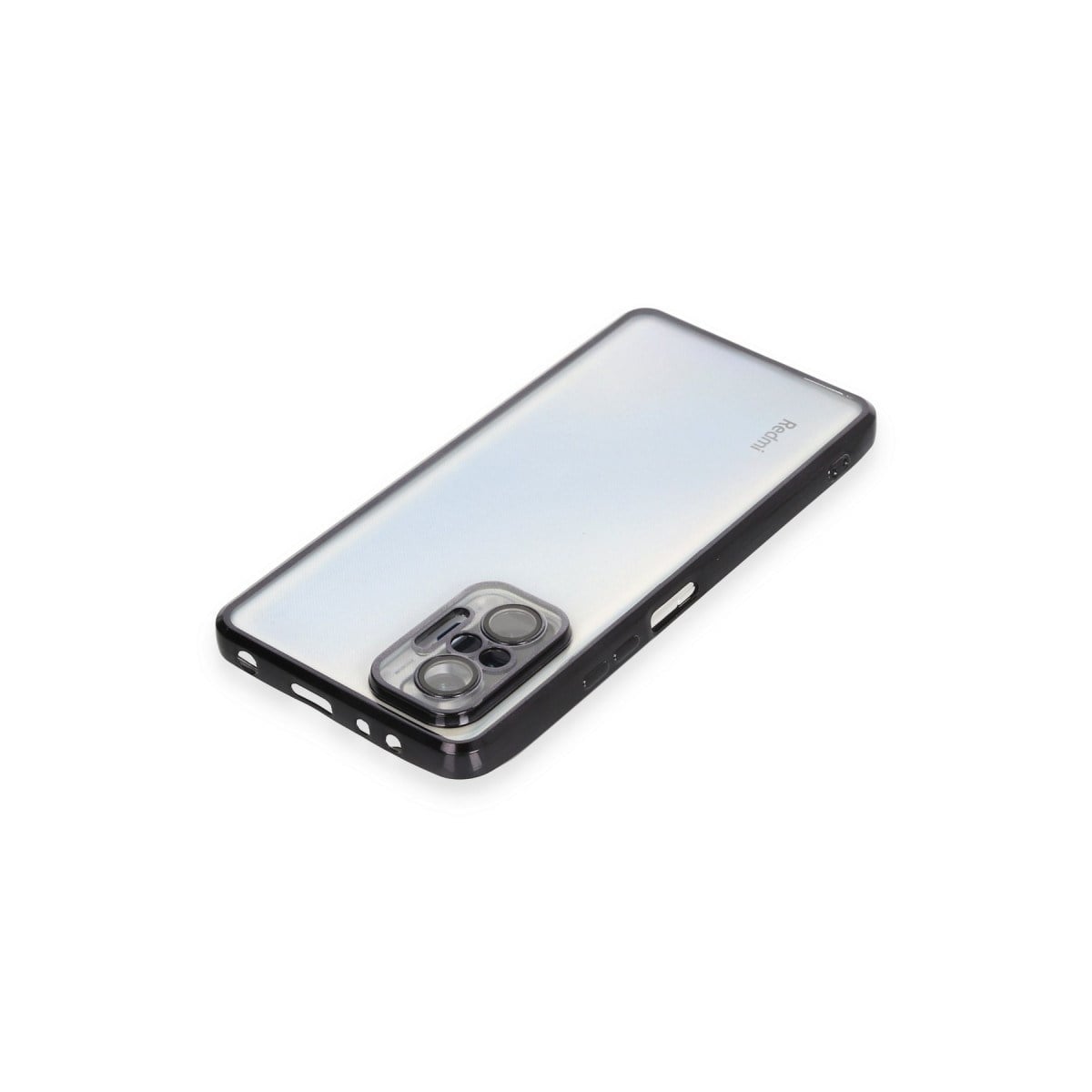 Redmi Note 10 Pro Kılıf Razer Lensli Silikon - Siyah