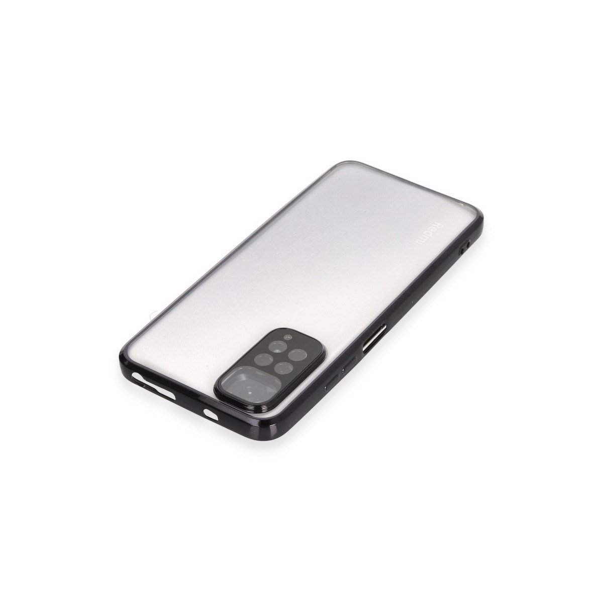Redmi Note 11 Kılıf Razer Lensli Silikon - Siyah