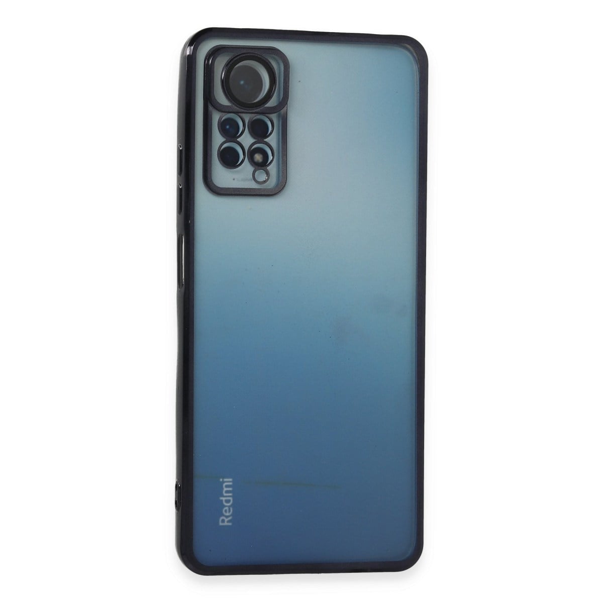 Redmi Note 11 Pro Kılıf Razer Lensli Silikon - Siyah