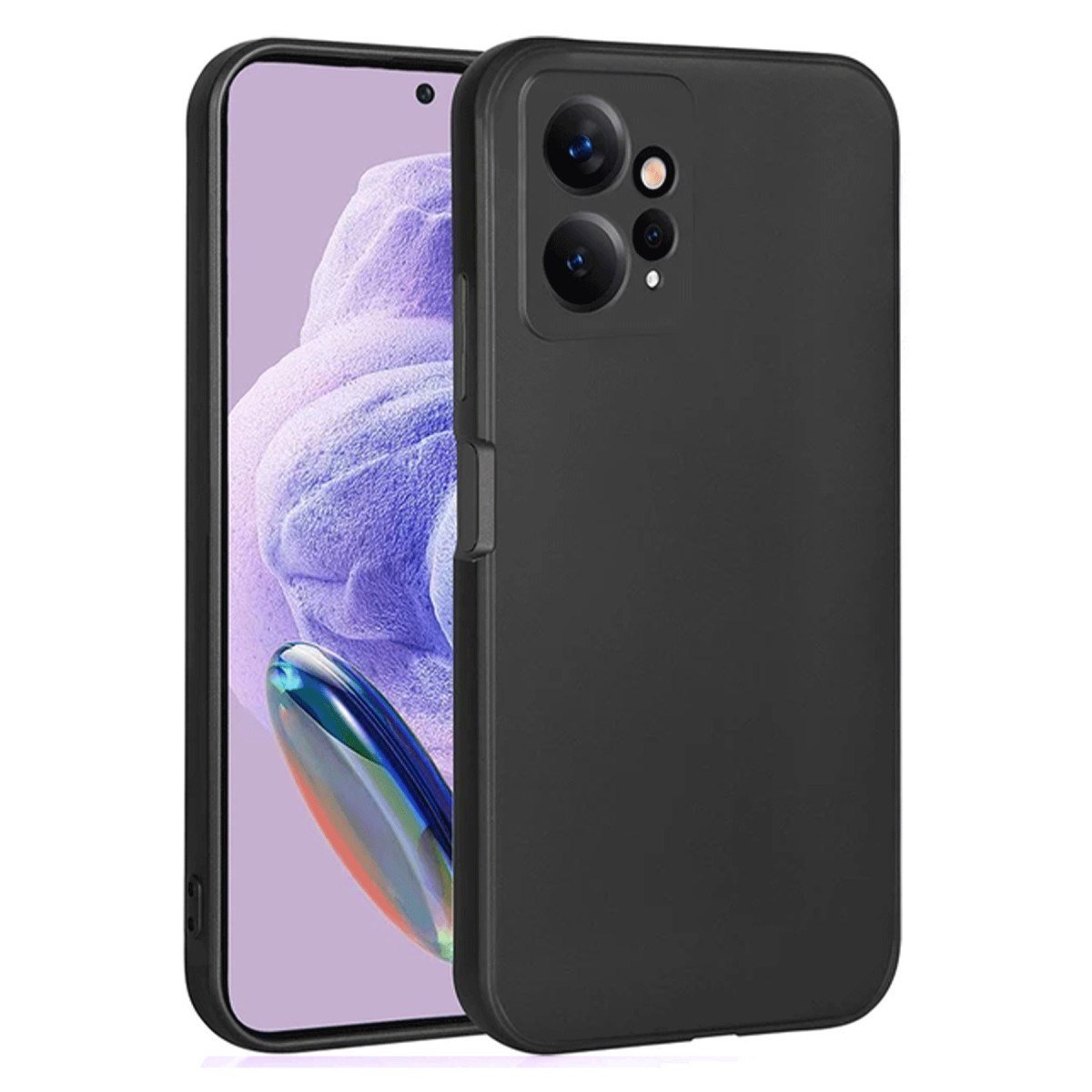 Redmi Note 12 4G Kılıf First Silikon - Siyah