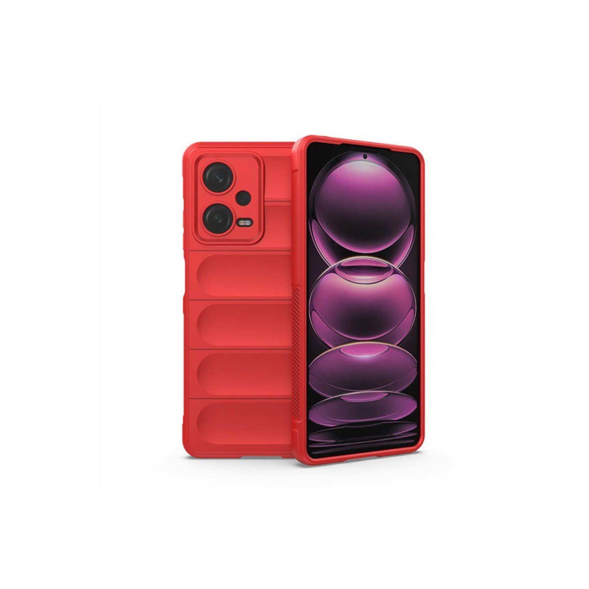 Redmi Note 12 4G Kılıf Optimum Silikon - Kırmızı