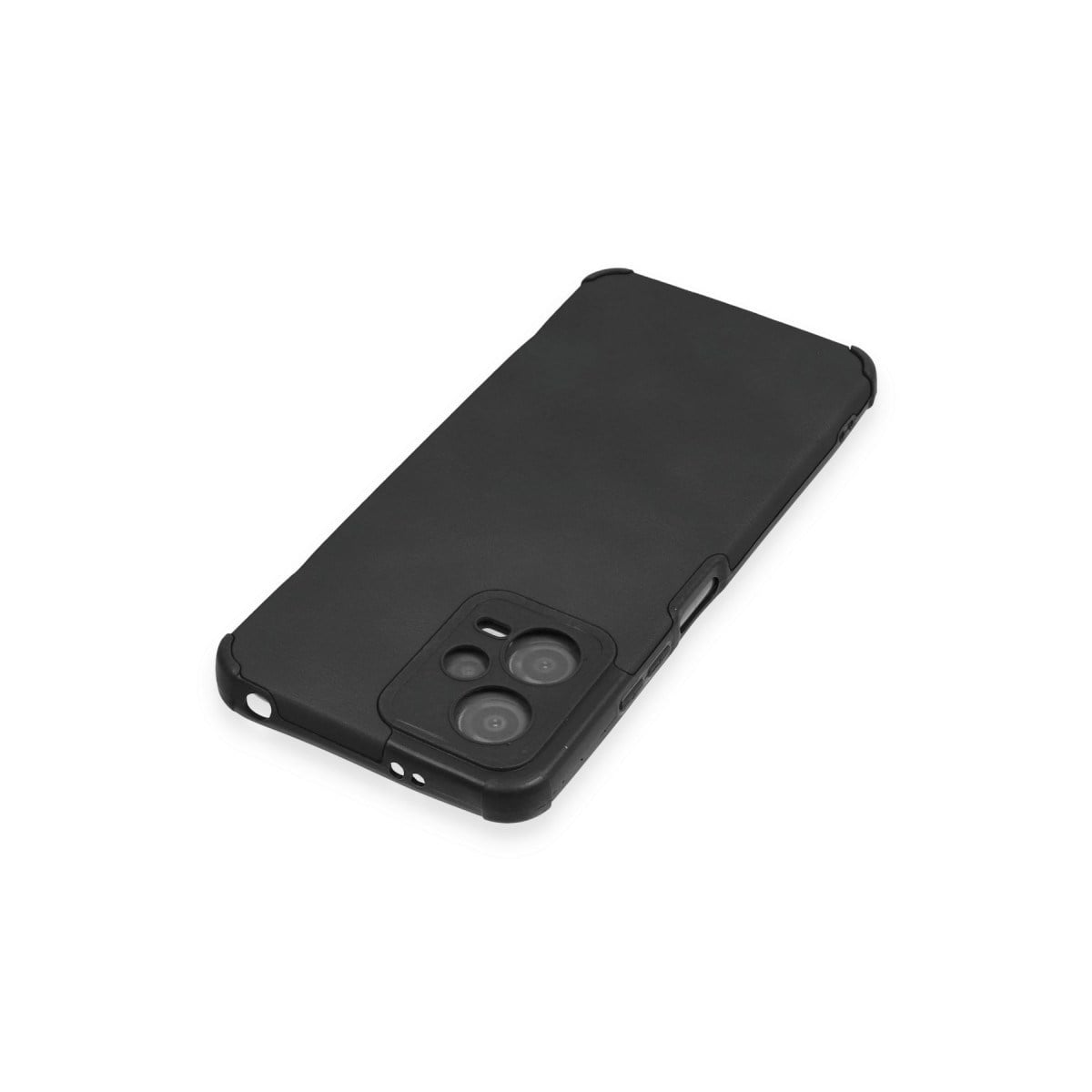 Redmi Note 12 5G Kılıf Loop Deri Silikon - Siyah