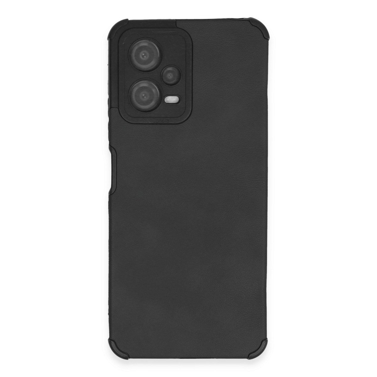 Redmi Note 12 5G Kılıf Loop Deri Silikon - Siyah