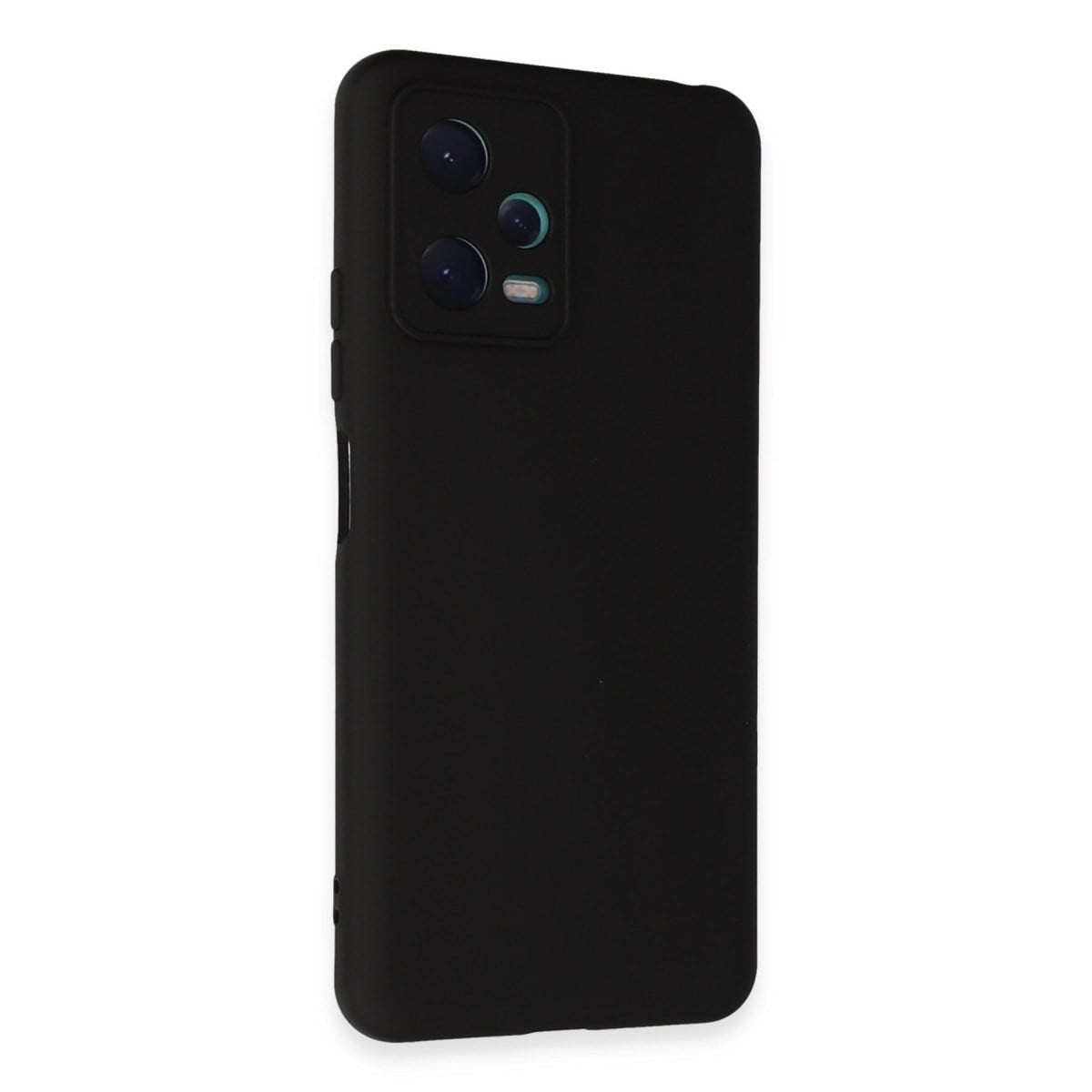 Redmi Note 12 5G Kılıf Nano içi Kadife Silikon - Siyah
