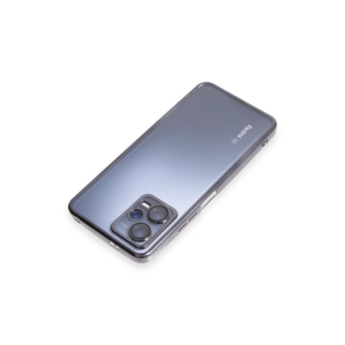 Redmi Note 12 5G Kılıf Razer Lensli Silikon - Siyah