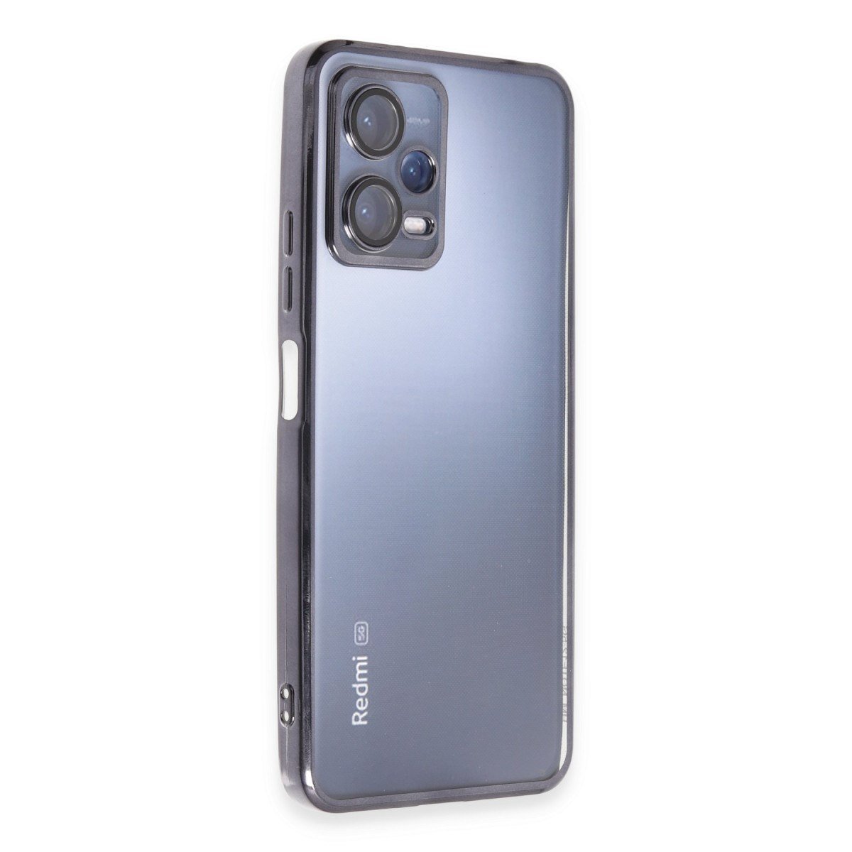 Redmi Note 12 5G Kılıf Razer Lensli Silikon - Siyah