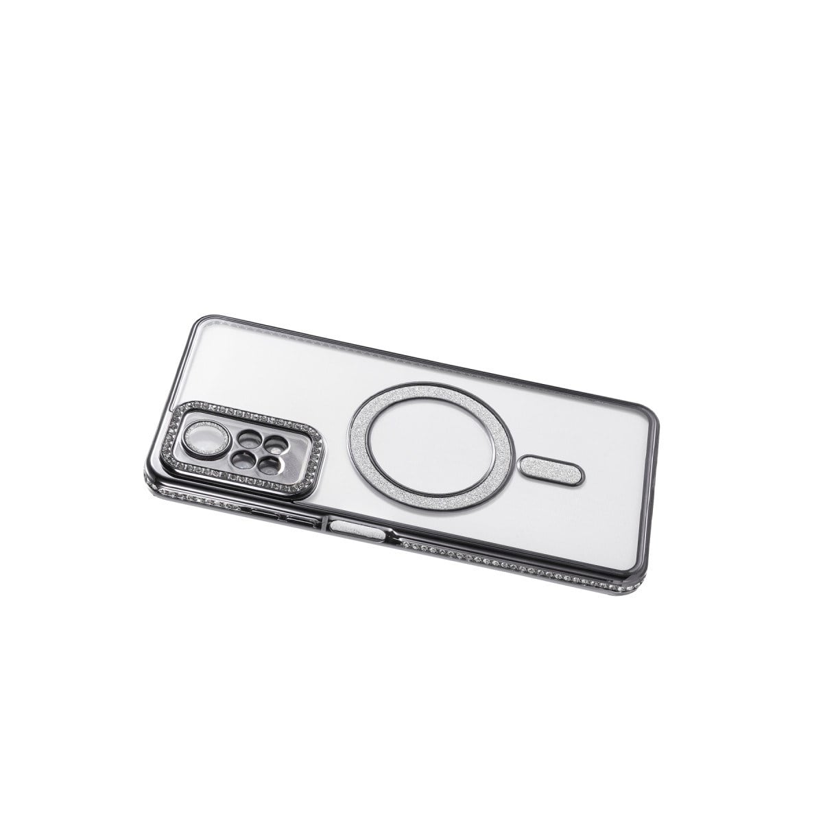 Redmi Note 12 Pro 4G Joke Simli Magneticsafe Kılıf - Siyah
