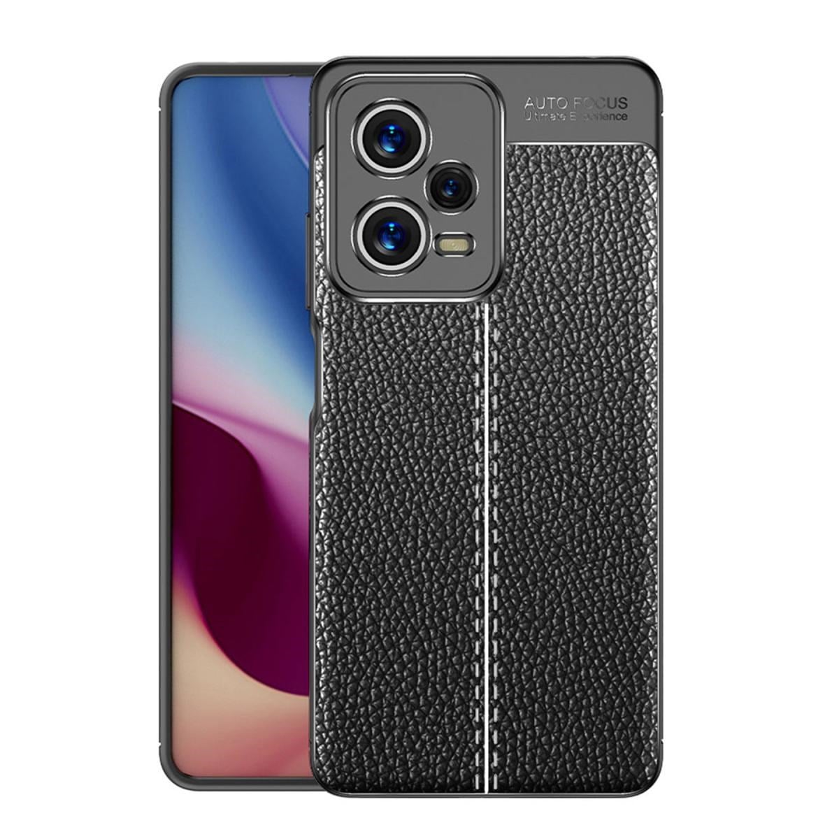 Redmi Note 12 Pro 5G Kılıf Auto Focus Kapak - Siyah
