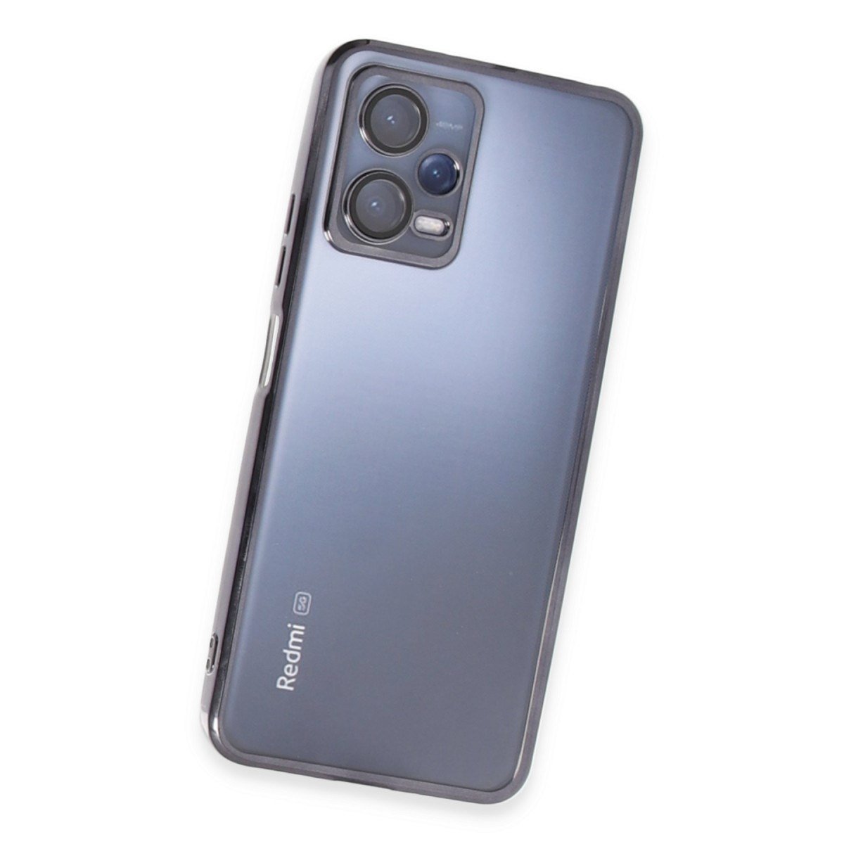 Redmi Note 12 Pro 5G Kılıf Razer Lensli Silikon - Siyah