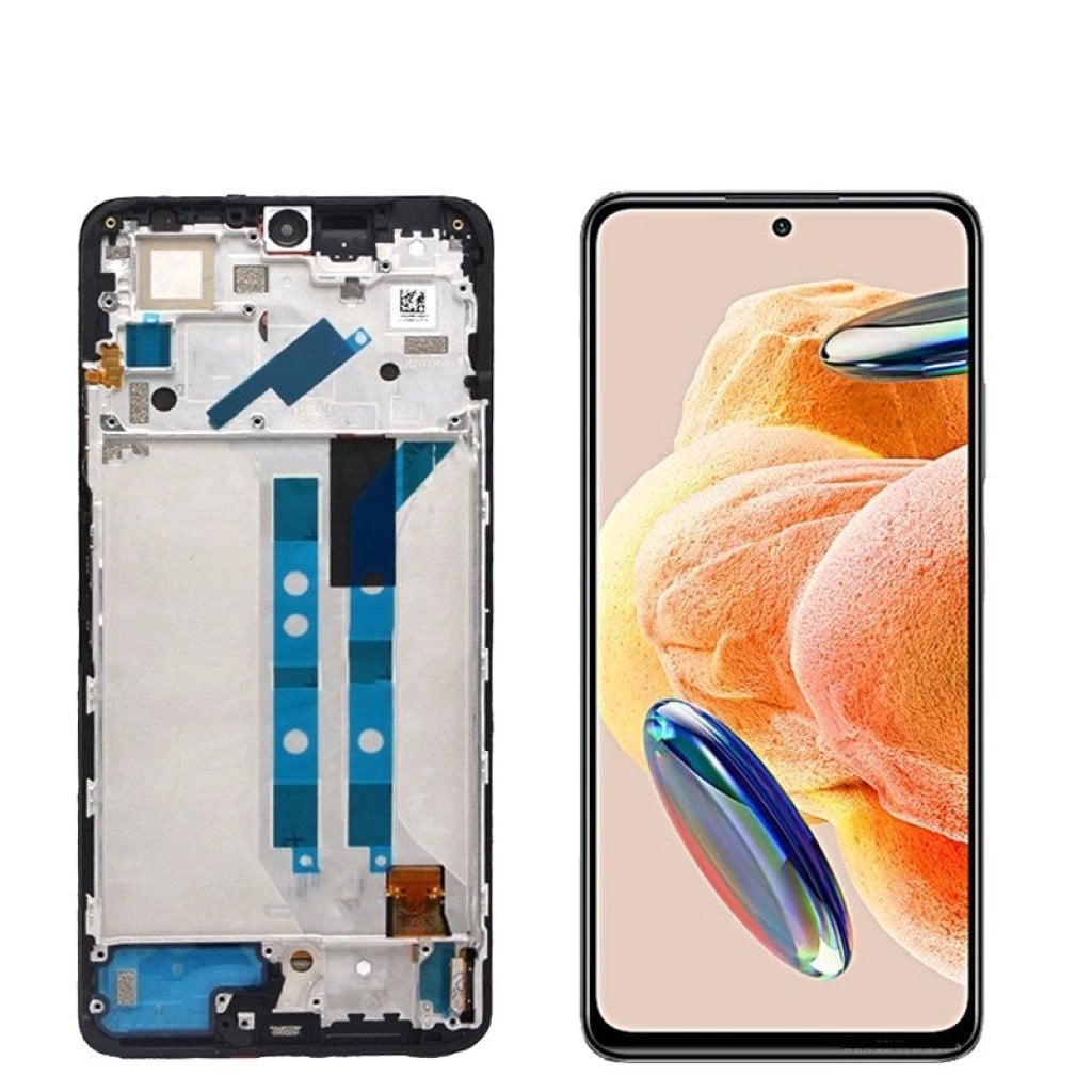 Redmi Note 12 Pro LCD Ekran Çıtalı TFT (Siyah)