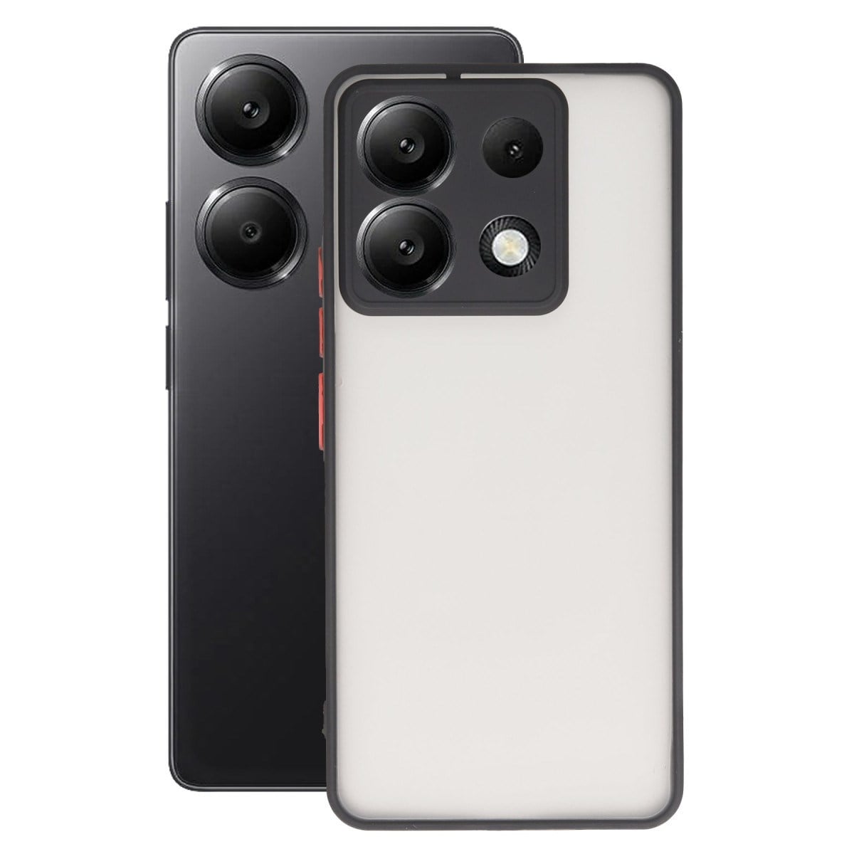 Redmi Note 13 5G Kılıf Montreal Silikon Kapak - Siyah