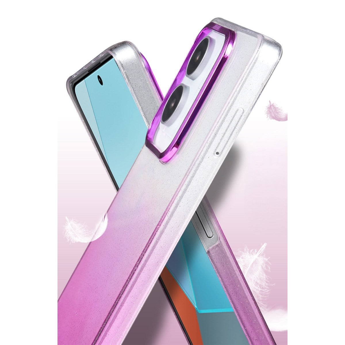 Redmi Note 13 Pro 4G Glossy Kapak - Siyah