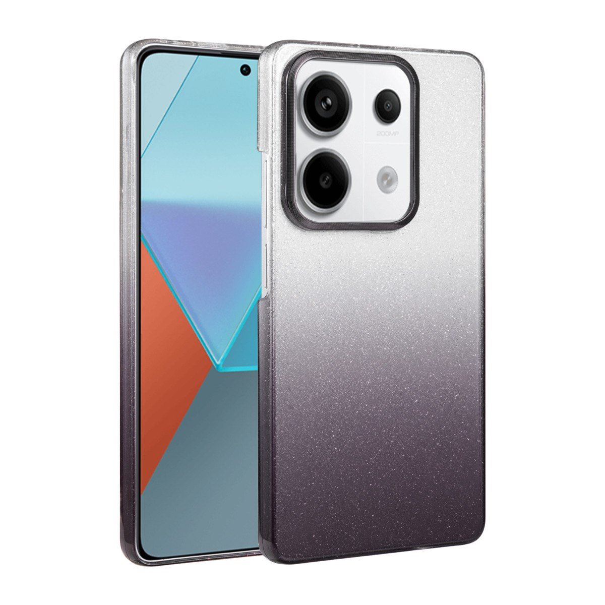 Redmi Note 13 Pro 4G Glossy Kapak - Siyah