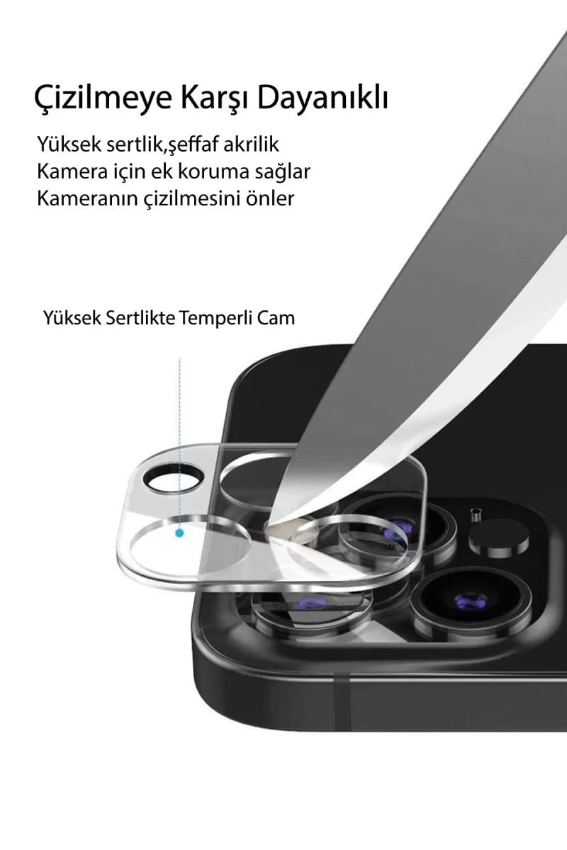 Redmi Note 13 Pro 4G Kamera Lens Koruma Cam