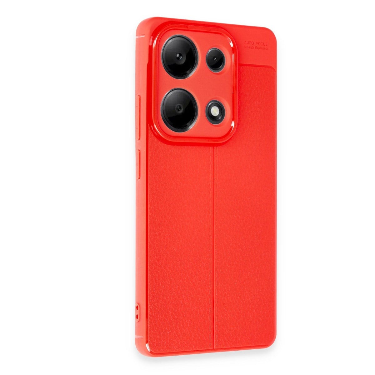 Redmi Note 13 Pro 4G Kılıf Auto Focus Kapak - Kırmızı