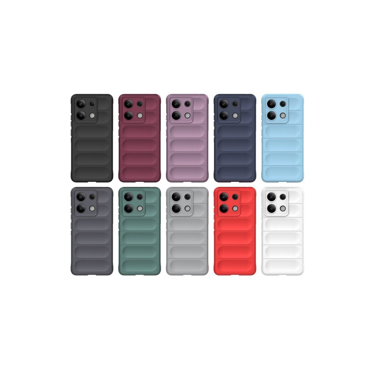 Redmi Note 13 Pro 4G Kılıf Optimum Silikon - Siyah