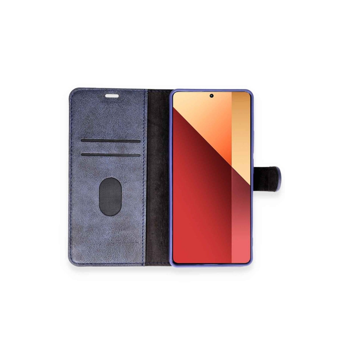 Redmi Note 13 Pro 4G Kılıf Trend S Plus Kapaklı Kılıf - Siyah