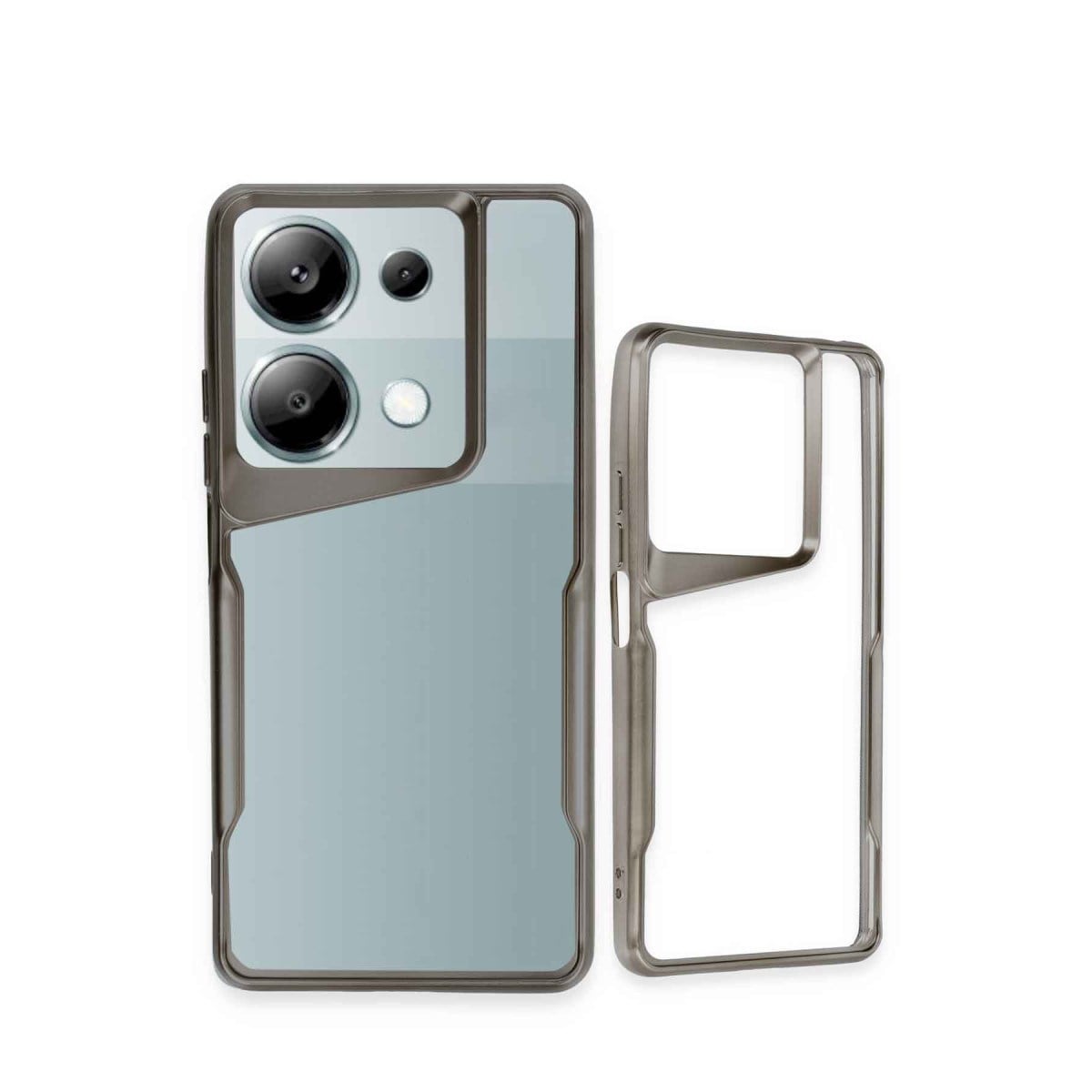 Redmi Note 13 Pro 5G Kılıf Boyi Silikon Kapak - Siyah