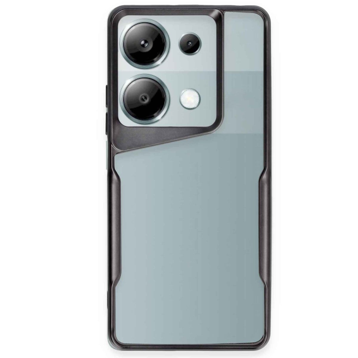 Redmi Note 13 Pro 5G Kılıf Boyi Silikon Kapak - Siyah