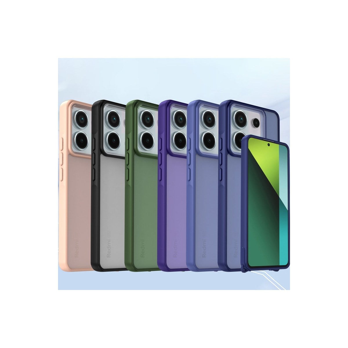 Redmi Note 13 Pro 5G Kılıf Elegant Kapak - Siyah