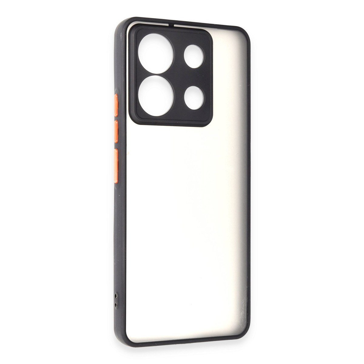 Redmi Note 13 Pro 5G Kılıf Montreal Silikon Kapak - Siyah