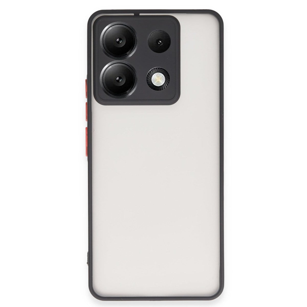 Redmi Note 13 Pro 5G Kılıf Montreal Silikon Kapak - Siyah