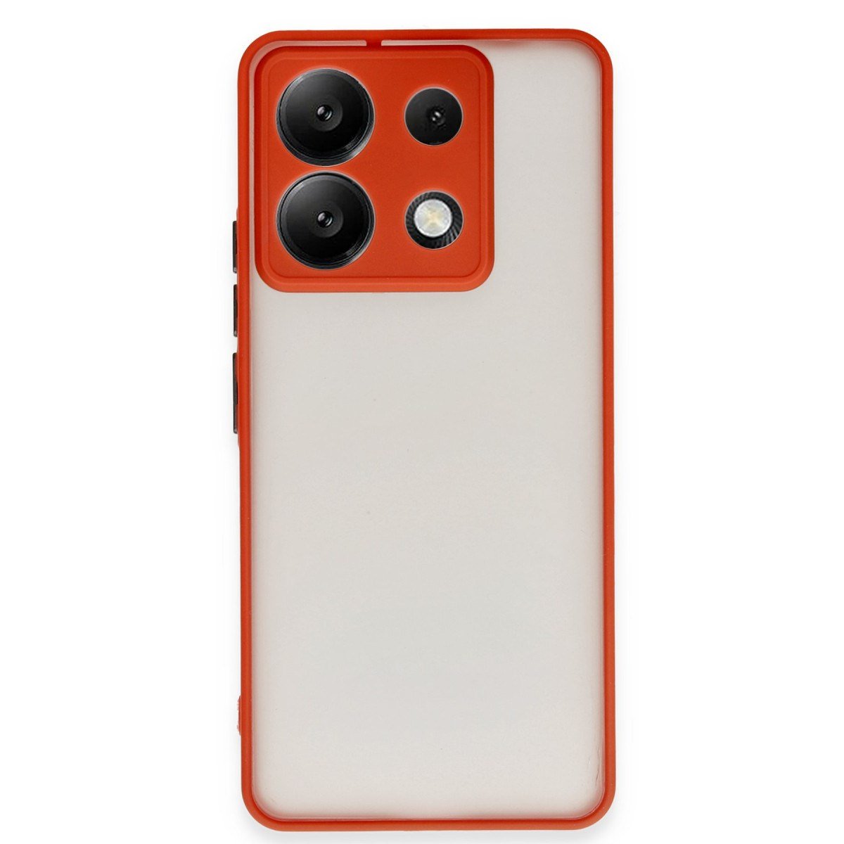 Redmi Note 13 Pro 5G Kılıf Montreal Silikon Kapak - Kırmızı