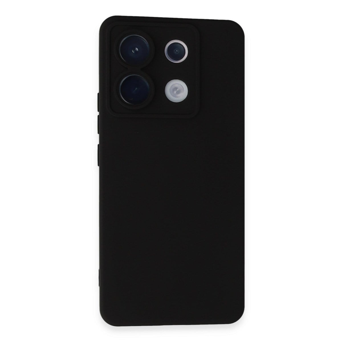 Redmi Note 13 Pro 5G Kılıf Nano içi Kadife Silikon - Siyah