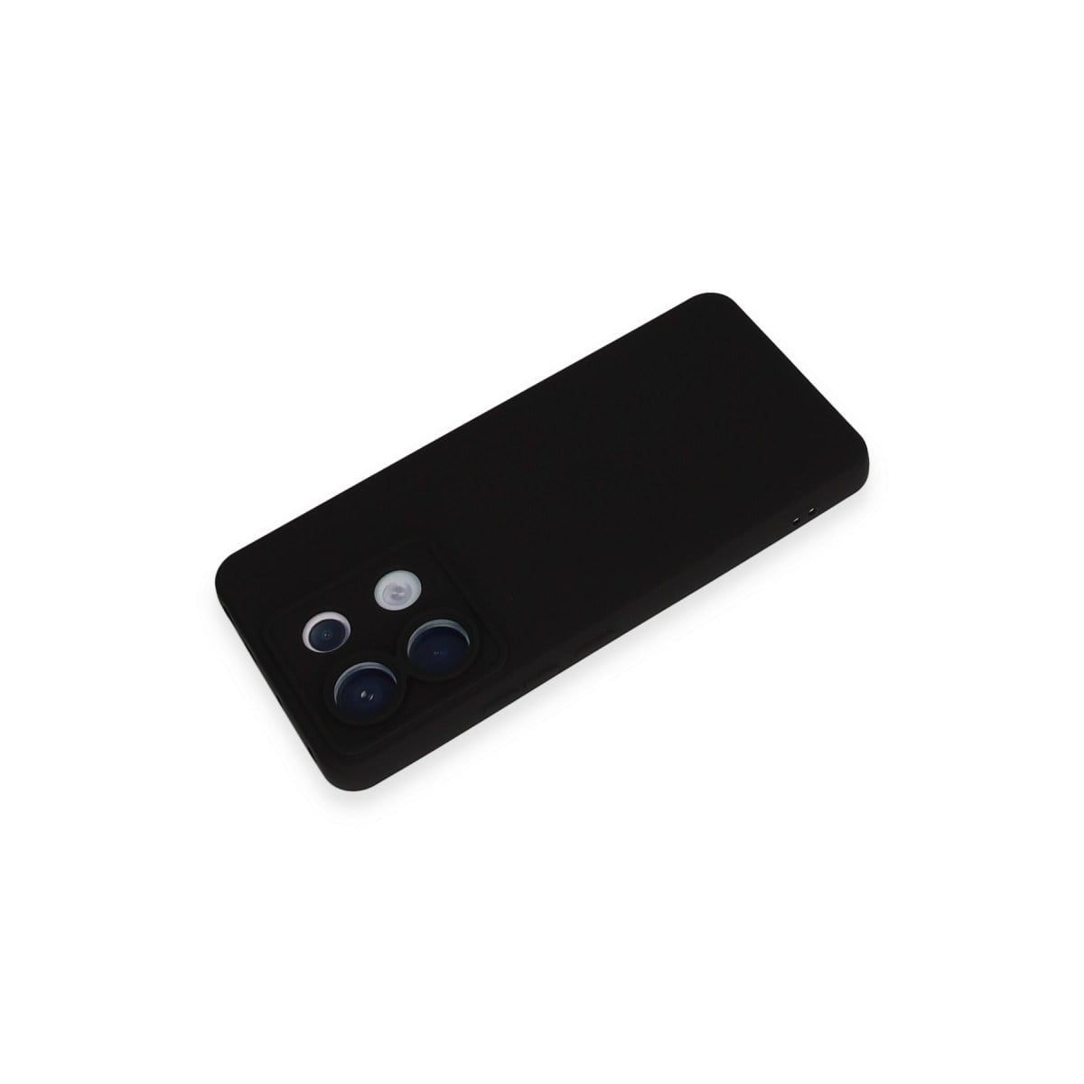 Redmi Note 13 Pro 5G Kılıf Nano içi Kadife Silikon - Siyah